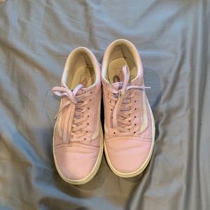 Pink vans, in good condition, too small for me!